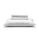 Ver imagem 3 de Jogo Cama Solteiro Algodão 130 Fios Liso Conforto Macio