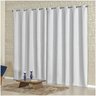 Cortina Corta Luz Blackout para Varão Simples 03 Metros - Branco - 1