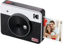 Ver imagem 1 de Kodak Mini Shot 3 Retrô Branca - C300rw - Camera Instantânea e Photo Printer Bluetooth 2 em 1 - I