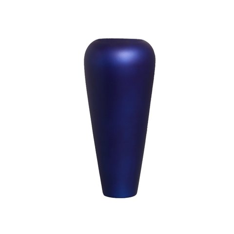 Vaso de Chão Grande de Cerâmica Atlanta Azul Royal 57x26 cm