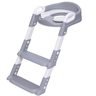 Assento Redutor Infantil Escada para Vaso Sanitário Deend Ajustável Cor Cinza/branco - 1