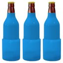 Ver imagem 1 de Kit 3 Porta Garrafa Cerveja Térmico Gel Fri-ice Conserva P/ 2 Horas