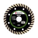 Ver imagem 1 de Disco Diamantado de Corte PRO HD-V2 Turbo 112 x 20mm Wurth