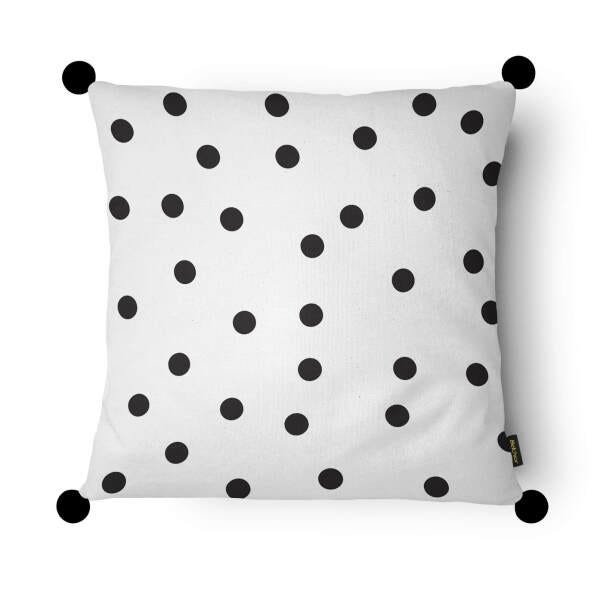 Capa para Almofada Dolce com Pompom 43x43cm - 1