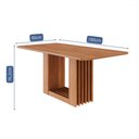Ver imagem 2 de Mesa de Madeira Ariela 180 Cm Cinamomo - Cimol