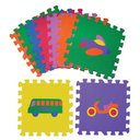 Ver imagem 2 de Tapete Tatame Eva Infantil Meios De Transportes Millytoys