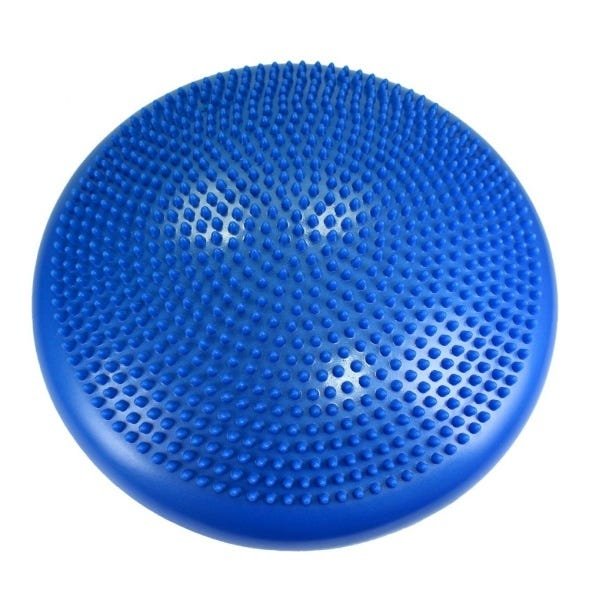 Disco de Equilíbrio Inflável para Pilates Yoga Funcional- Azul - 3