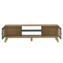 Ver imagem 5 de Conjunto para Sala com Rack e Buffet Charlotte Carvalho/menta Artely