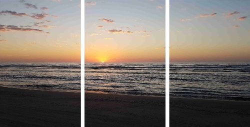 Quadro Decorativo Ao Amanhecer Na Jagua Sc - 1