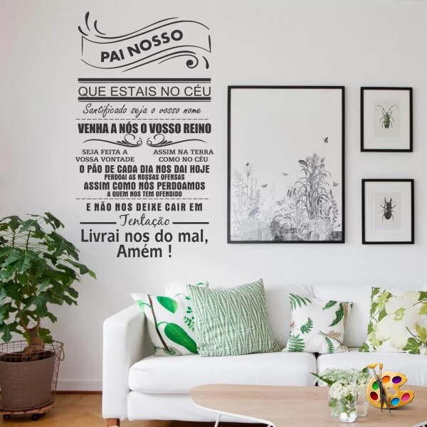 Adesivo Decorativo Oração do Pai Nosso - 2