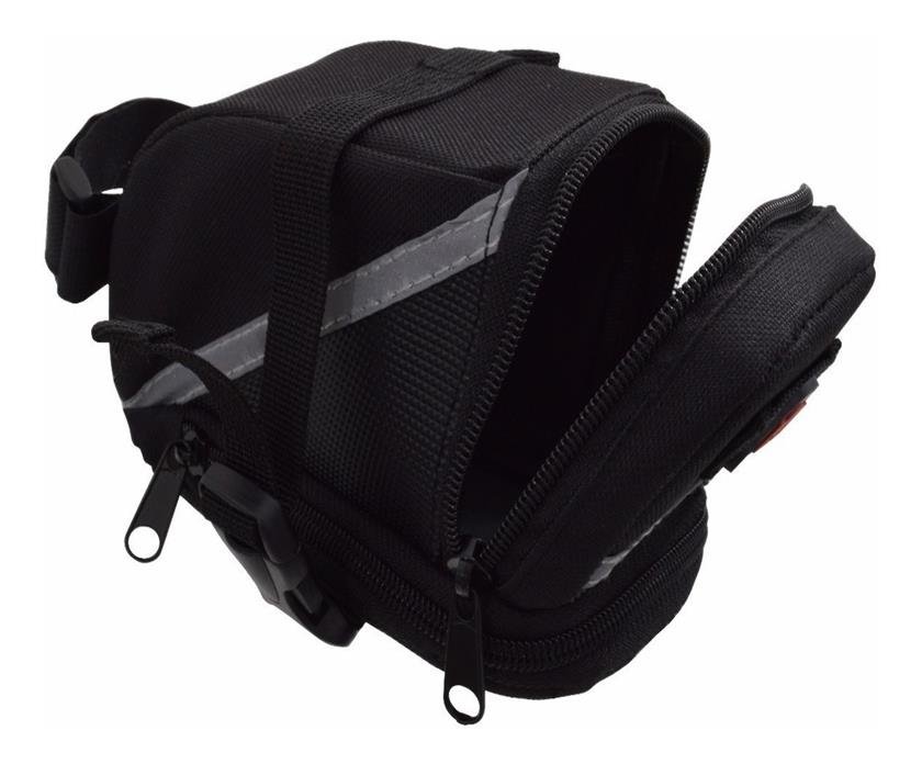 Bolsa De Selim Para Bike Bicicleta Zíper Expansivel Bb090 Luuk Young - 2