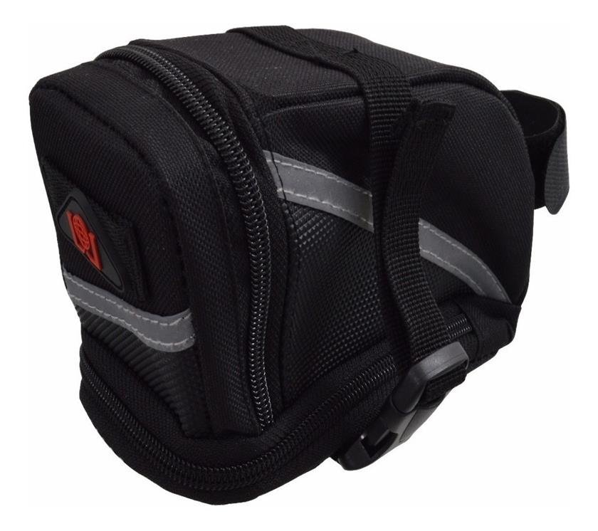 Bolsa De Selim Para Bike Bicicleta Zíper Expansivel Bb090 Luuk Young - 3