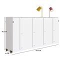 Ver imagem 6 de Cama Dupla Articulável Horizontal Branca Solteiro Mdp Decoração Phoenix Art In Móveis