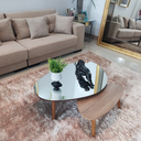 Ver imagem 1 de Conjunto de Mesa de Centro Espelhada Paris