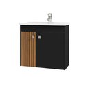 Ver imagem 4 de Conj Gabinete Munique Preto Fosco Ripado Bechara