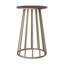 Ver imagem 1 de Base Cone Mesa Jantar Cozinha Aço para Tampo Vidro ou Madeira 50cm