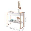 Ver imagem 3 de Conjunto Decorativo Aparador e Buffet 3 Portas Industrial
