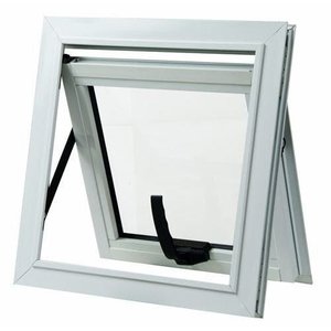 Janela Maxiar de Banheiro Esquadrias Brasil Grupo Vetx 45x45 Cinza