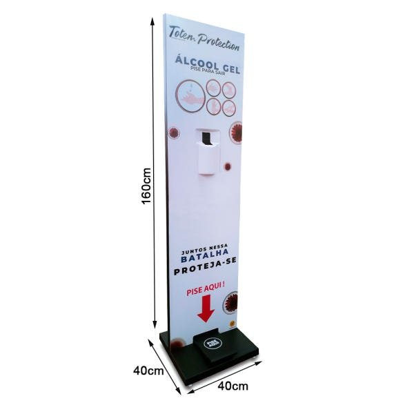 Kit 2 Totens Alcool em Gel - 2