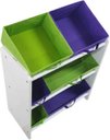 Ver imagem 3 de Organizador de Brinquedos Infantil Médio Cor:Violeta e Verde Limão