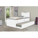 Ver imagem 2 de Bicama Confortavél Bibox Margarida Solteiro com Auxiliar:branco