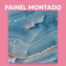 Papel de Parede Painel 3D Mármore Azul Escuro 2M viníl Revestimento Pedra Requinte Auto Colante - 3