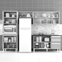 Ver imagem 5 de Cozinha Completa 4 Peças com Tampo Turmalina CHF