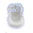 Ver imagem 1 de Capa para Bebê Conforto Cadeirinha Acolchoada Nuvens Azul