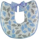 Ver imagem 1 de Almofada de Amamentação Capa com Zíper Algodão Nuvens Azul