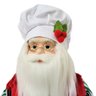 Papai Noel Confeiteiro Gourmet 45cm Bandeja e Avental Confeitos Decorados - Cromus - 5