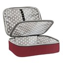Ver imagem 2 de Estojo Escolar Infantil Box Lux 767078 Bordô - Tend