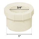 Ver imagem 6 de Mangueira 25M Para Bomba D'água 3/4" + Adaptador C/Rosca +  Bucha Redução + Abraçadeira + Veda Rosca
