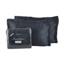 Ver imagem 2 de Kit Colcha Cobre Leito Casal 3pç Montblanc Memory Azul