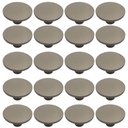 Ver imagem 1 de Kit 20 Puxadores para Móvel Ponto 3,5cm Bronze Armários Gavetas 206 Naico