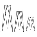 Ver imagem 4 de Kit 3 Tripés Para Vasos Planta Jardinagem Pmg Aramado Ferro