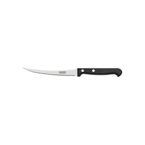 Faca Tomate Inox 5" Ultracorte Preto Tramontina