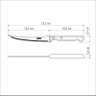 Faca Tomate Inox 5" Ultracorte Preto Tramontina - 3