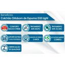 Ver imagem 3 de Colchão Casal Ortobom Espuma D33 Light Saúde (138x188x14) - 