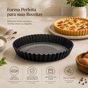 Ver imagem 2 de Forma para Torta e Bolo Brasil em Alumínio com Revestimento Interno e Externo Tramontina