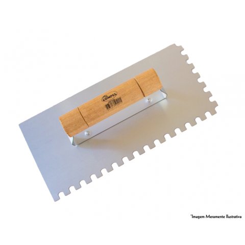 Desempenadeira Aco Compel Dentada 0.2401 C/6pcs