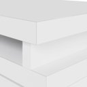 Ver imagem 7 de Mesa em L 150cm X 160cm Gaveteiro 3 Gavetas Pés Painel F5 Cor:branco