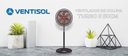 Ver imagem 6 de Ventilador Coluna Preto 50cm Turbo 6 Pás Oscilante Ventisol 127v