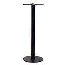 Ver imagem 1 de Base de Mesa de Jantar Redonda Pisa Beta Bistrô Fratini 105 Cm (altura) Aço Cor Preto Disco