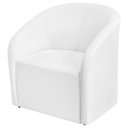 Ver imagem 2 de Poltrona Luxo Decorativa Luiza Max Suede