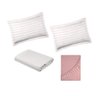 Jogo de Cama Casal 4 Peças 180 Fios Algodão Macio Suave - 5