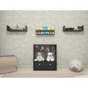 Ver imagem 2 de Estante Nicho Organizador de Brinquedos Infantil em Mdf Plancasa:preto Tx