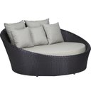 Ver imagem 1 de Chaise Lívia em Alumínio com Almofadas Impermeáveis para Área, Sala, Edícula, Piscina, Jardim - Taba