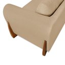 Ver imagem 3 de Kit 2 Poltronas Sala de Estar Lottus Linho Dourado