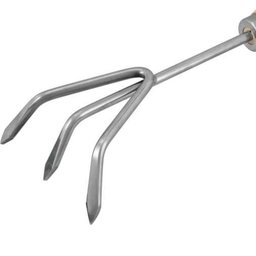 Ancinho 3 Dentes Inox para Jardim Vonder Plus - 4
