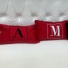 Capa de Almofada Suede Personalizada Bordada com a Letra Inicial do Seu Nome - 3